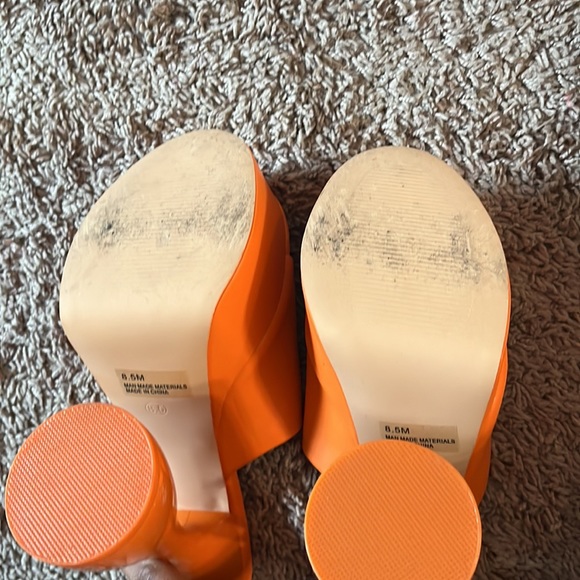 FashionNova Heels (Orange) - Picture 4 of 5